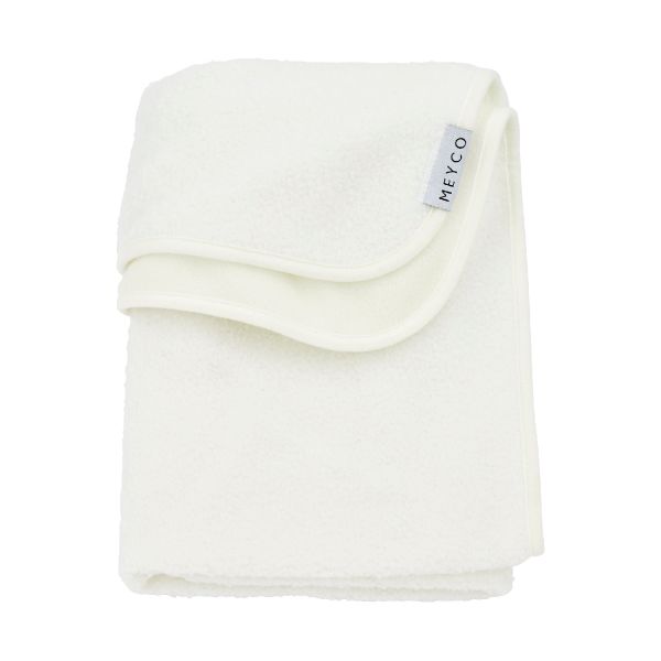 Meyco reisdeken wit - LAATSTE STUK